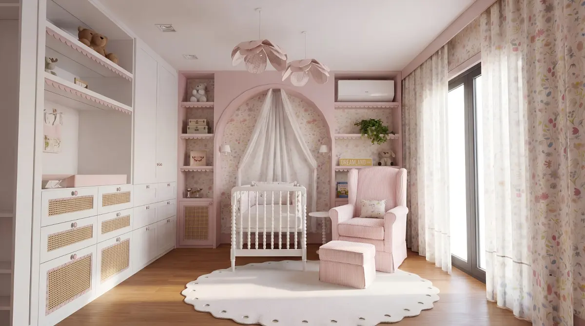 Vídeo do quarto de bebê